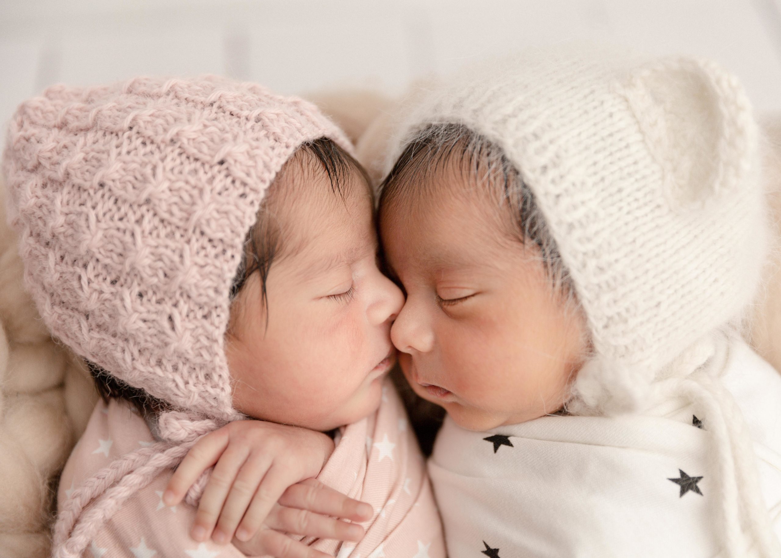 Newborn twins