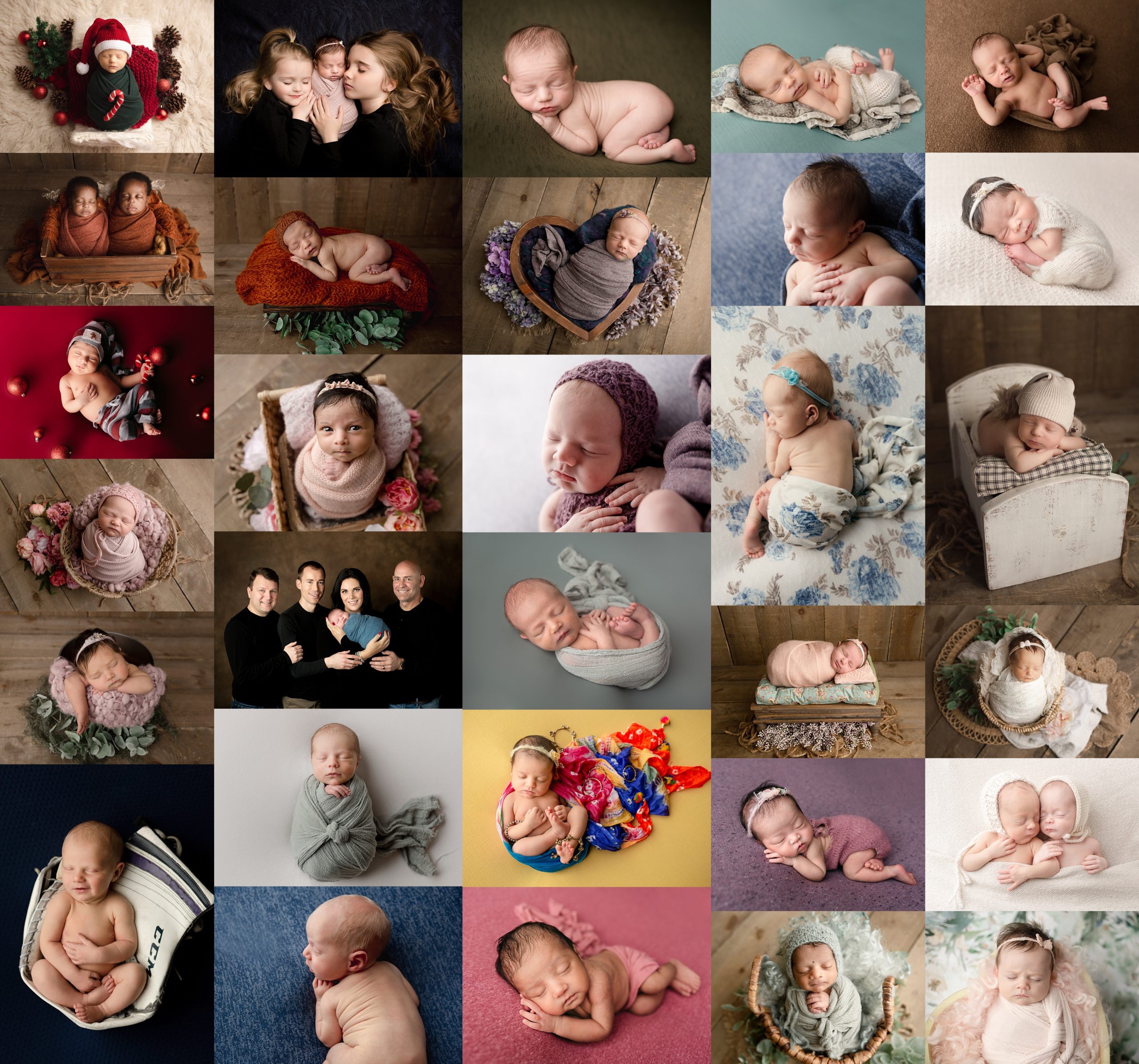 Collage of Newborns